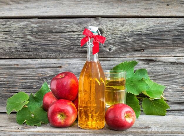 Vinagre de sidra de mazá para varices